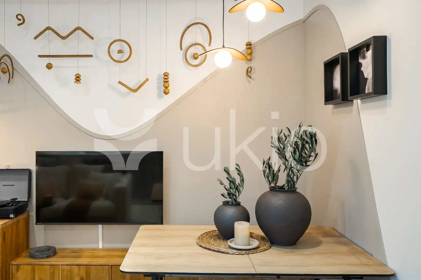 Sala d'estar de Apartament de lloguer en Madrid amb Aire condicionat, Calefacció i Moblat
