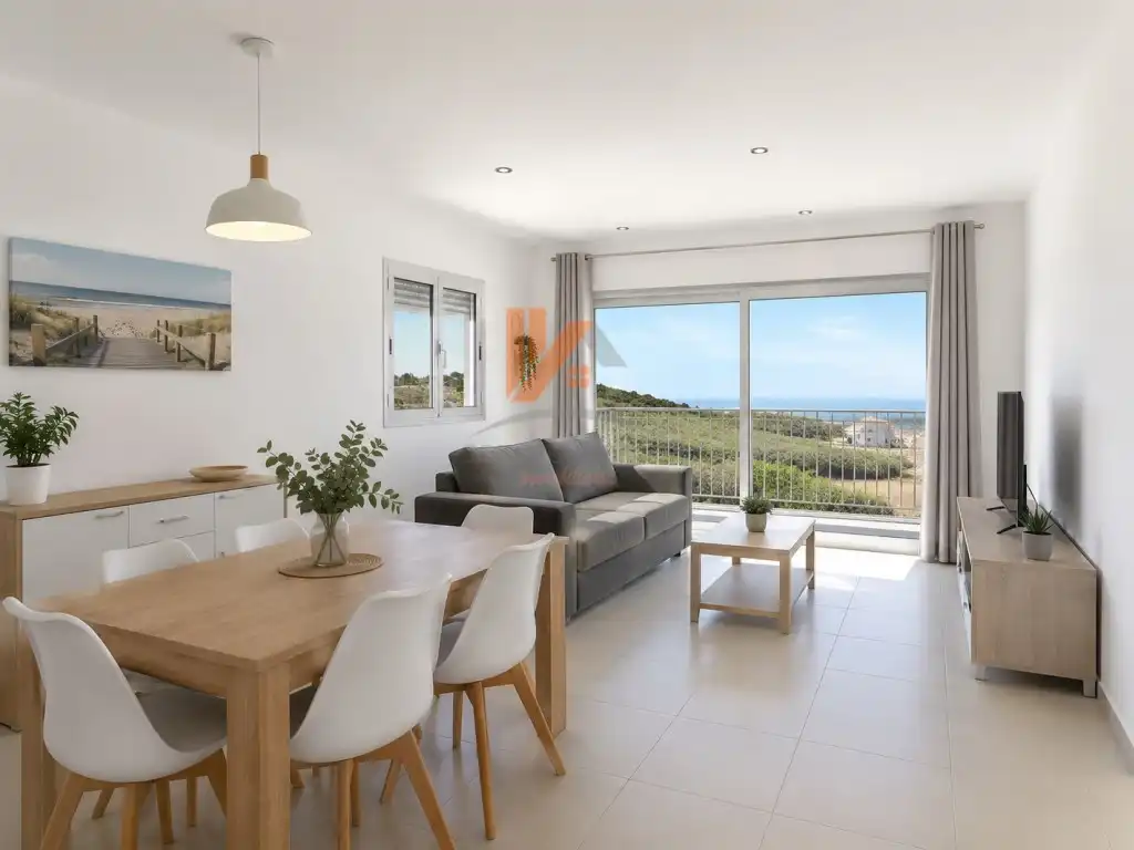 Sala d'estar de Casa o xalet en venda en Porto do Son amb Jardí privat, Terrassa i Moblat