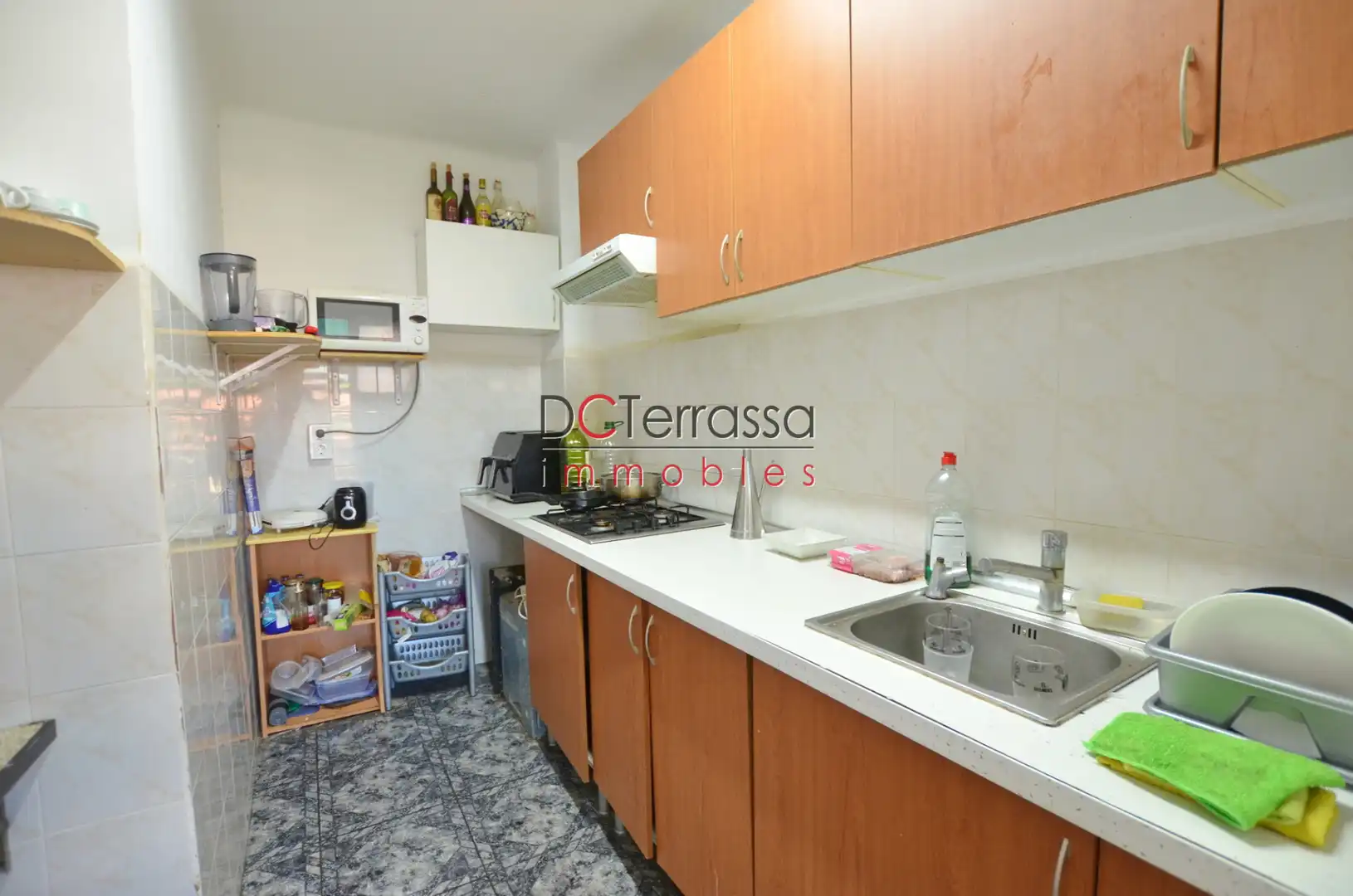 Cuina de Pis en venda en Terrassa amb Aire condicionat, Calefacció i Balcó