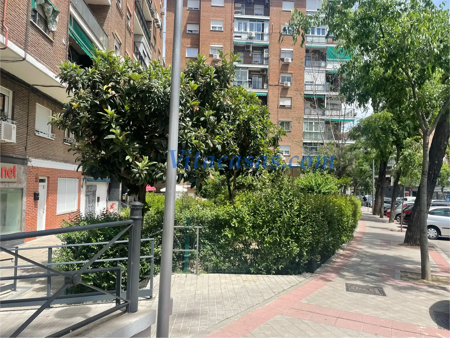 Vista exterior de Pis en venda en Madrid amb Calefacció, Parquet i Terrassa