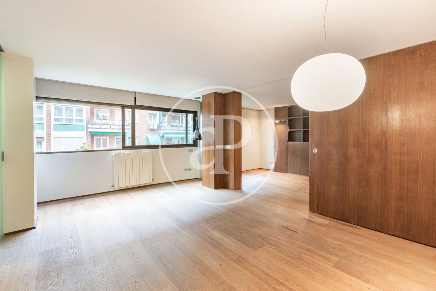 Vista exterior de Pis de lloguer en  Madrid Capital amb Calefacció, Traster i Piscina comunitària