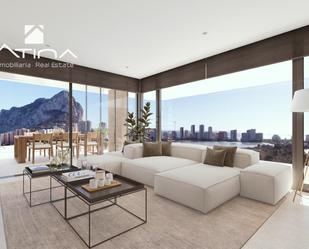 Living room of Apartment for sale in Calpe / Calp  with Air Conditioner, Heating and Private garden