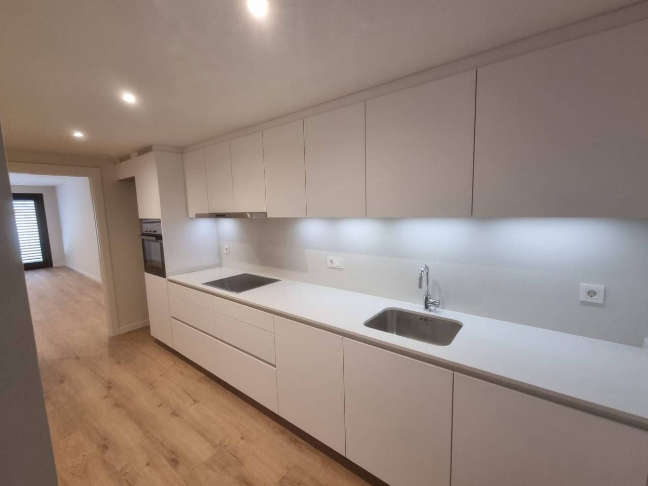 Cuina de Pis de lloguer en Manresa amb Aire condicionat, Parquet i Traster