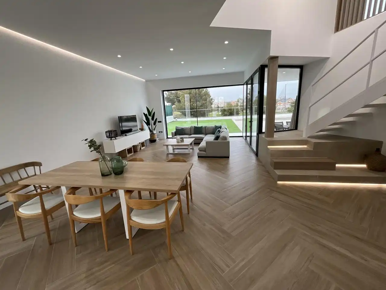 Sala de estar de Casa o chalet en venta en Illescas con Calefacción, Jardín privado y Terraza