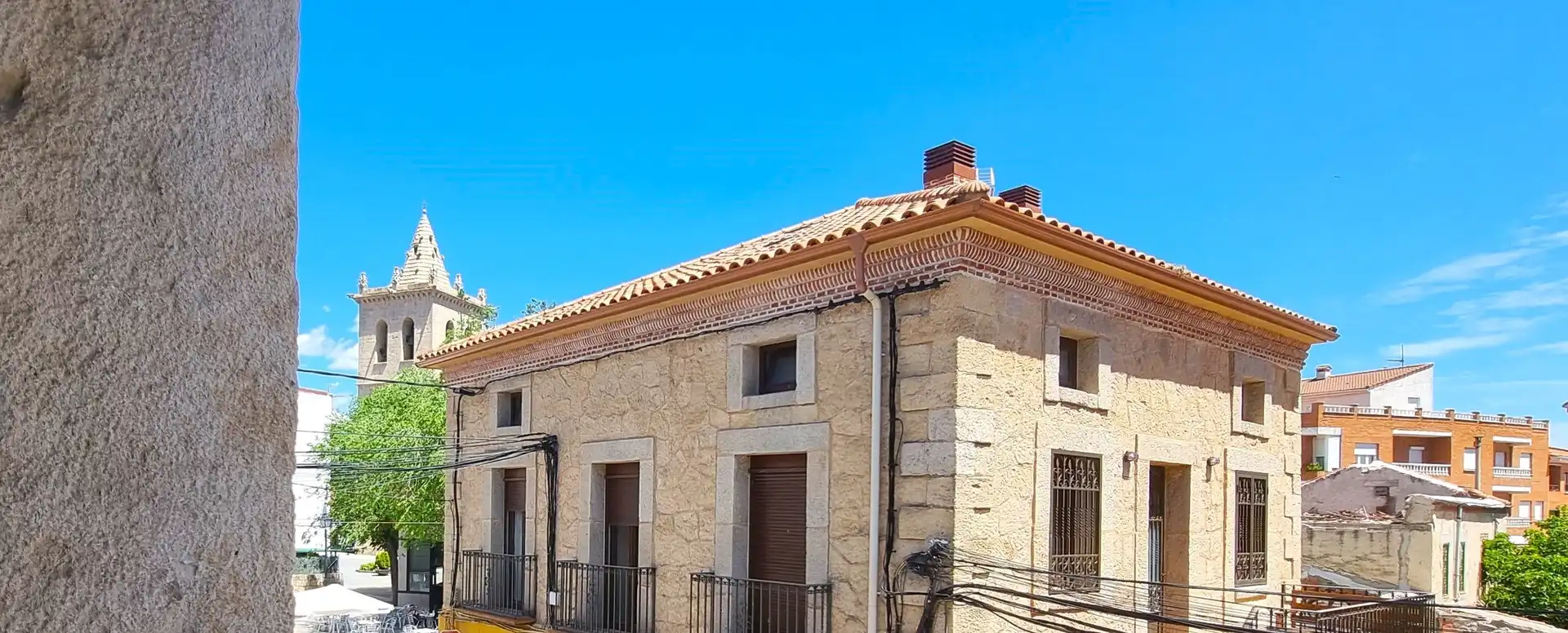 Exterior view of Houses for sale in Guadalix de la Sierra  with Heating, Parquet flooring and Storage room