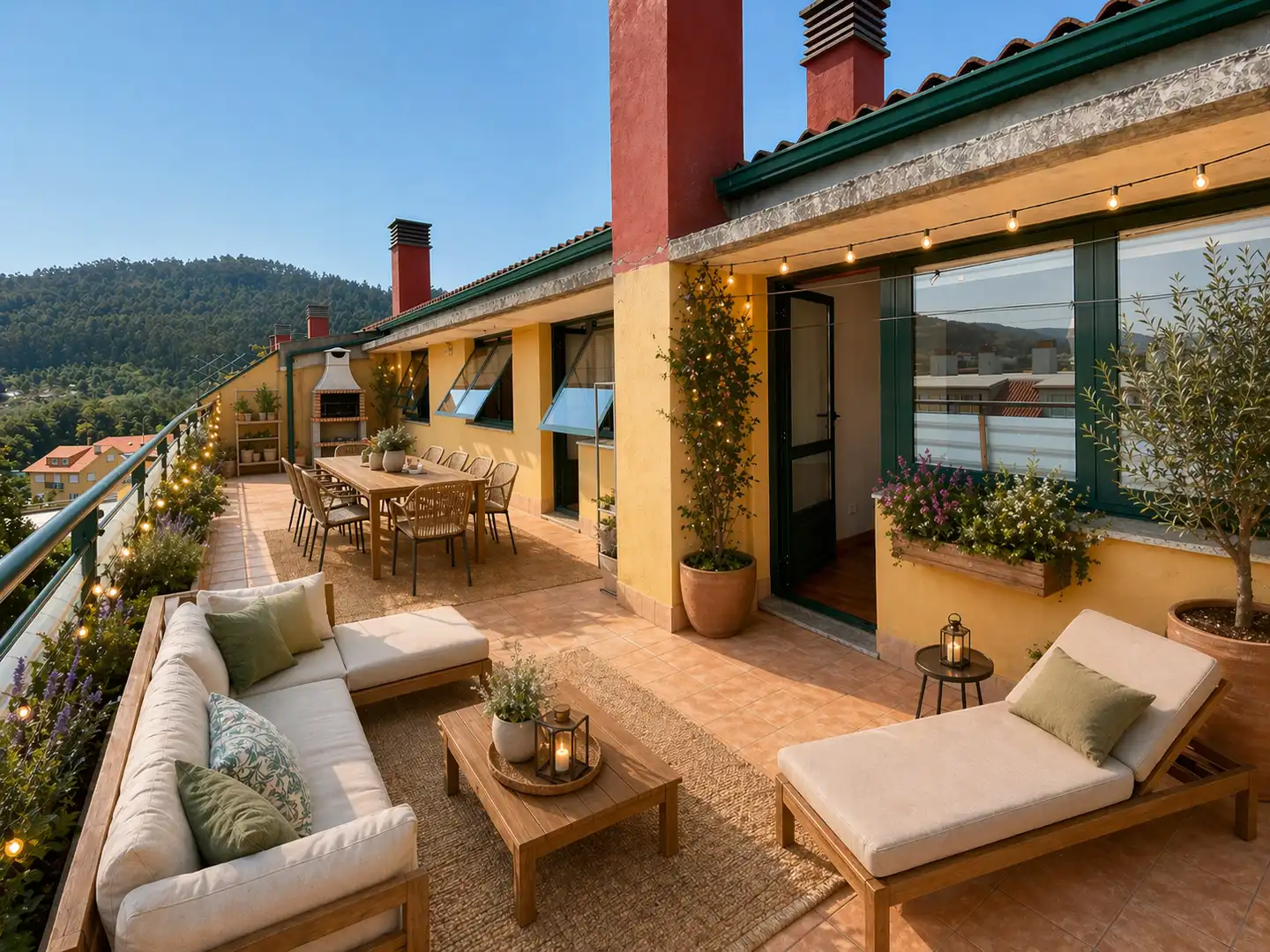 Terrace of Flat for sale in Arteixo  with Heating, Parquet flooring and Terrace