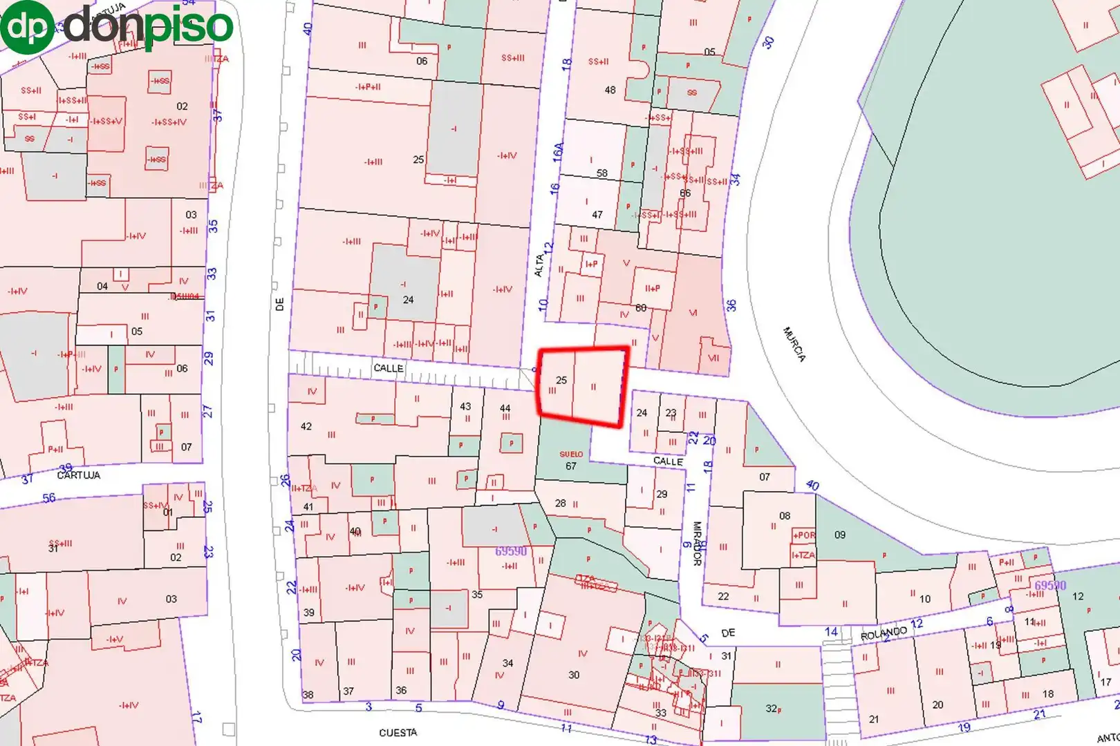 Residential land for sale in Calle Calle Alta de Cartuja 8, imagen 7