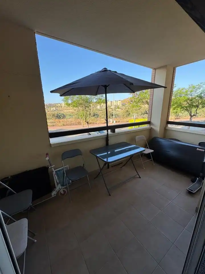 Terrasse von Wohnung zum Verkauf in Murcia mit Klimaanlage, Terrasse und Möbliert