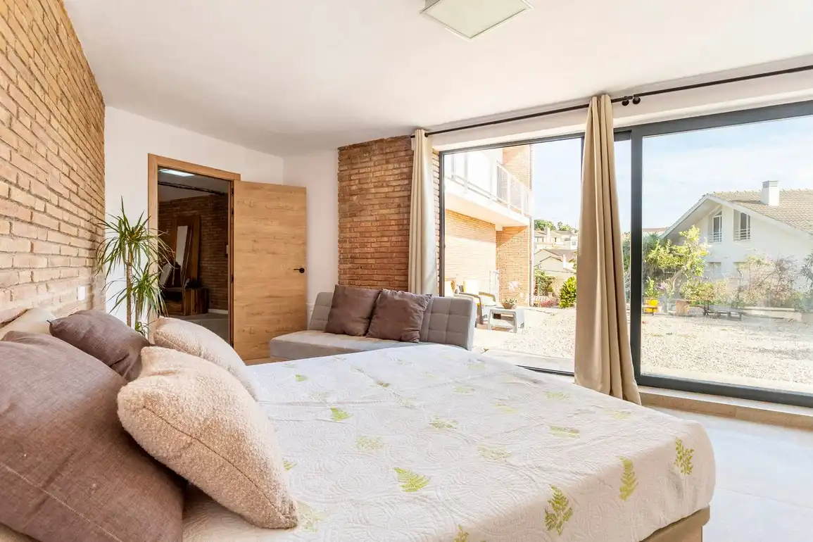 Bedroom of Houses for rent in Gavà  with Air Conditioner, Heating and Private garden