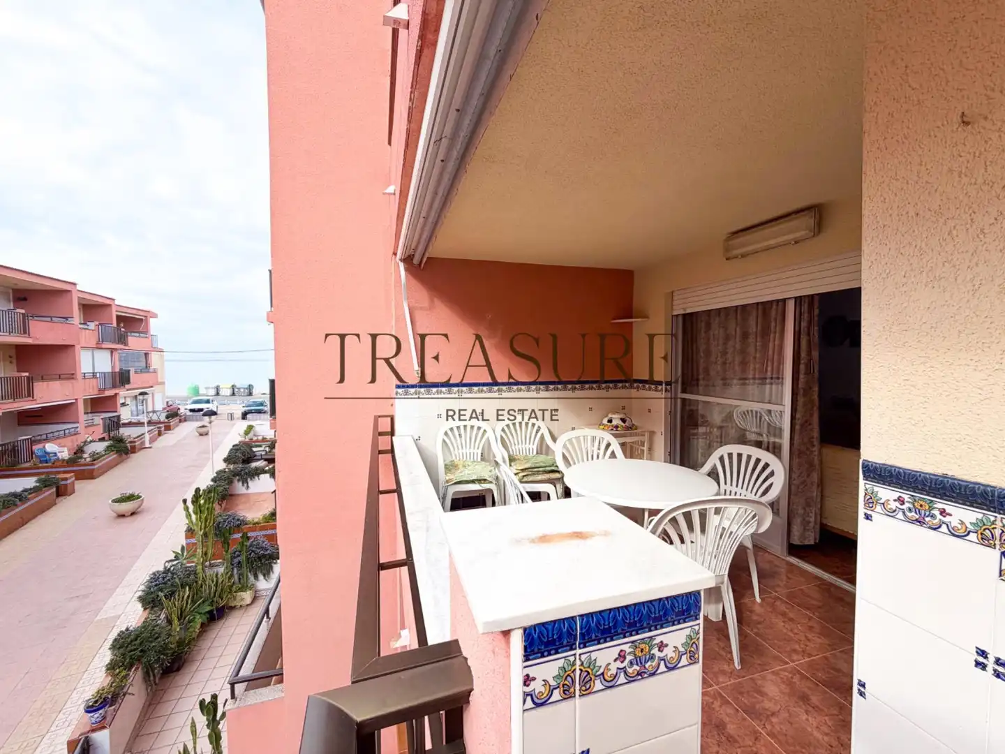 Terraza de Apartamento en venta en La Manga del Mar Menor con Terraza y Balcón