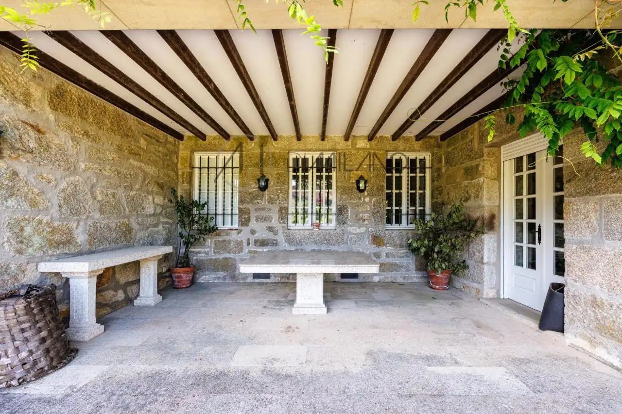 Terraza de Finca rústica en venta en Verín con Calefacción, Jardín privado y Parquet