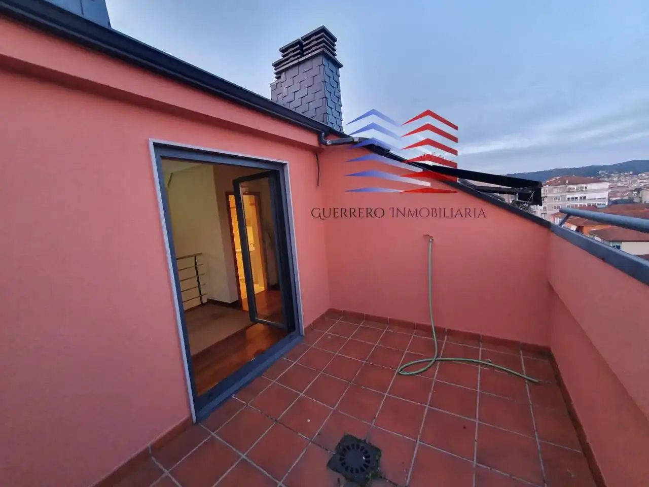 Terrasse von Wohnung zur Miete in Ourense Capital  mit Heizung, Parkett und Terrasse