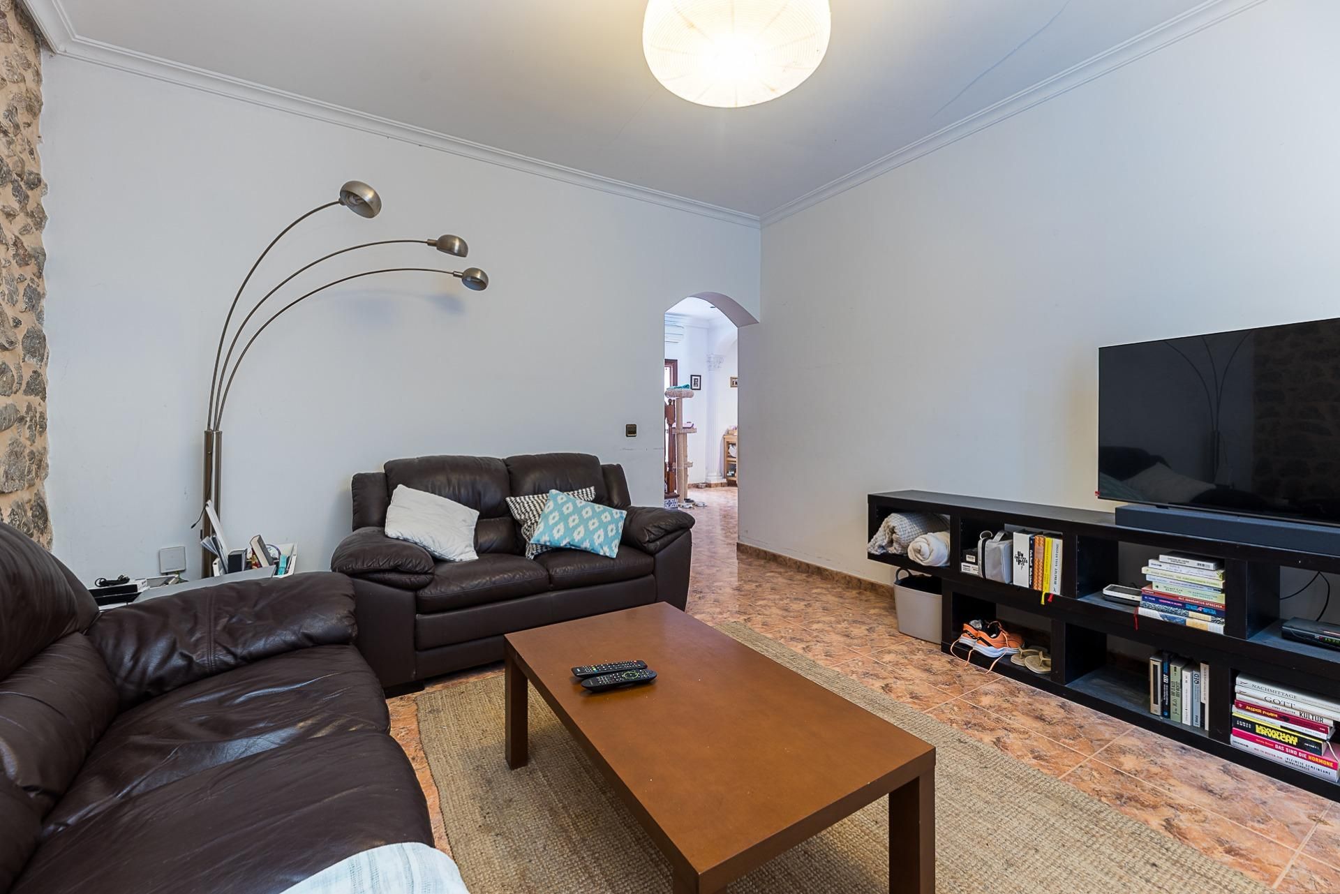 Living room of Single-family semi-detached for sale in Artà  with Air Conditioner, Terrace and Balcony