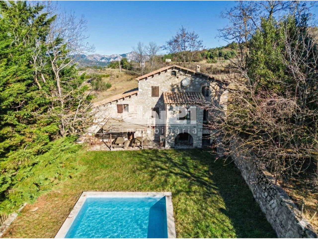 Exterior view of House or chalet for sale in Vallcebre  with Heating, Private garden and Parquet flooring