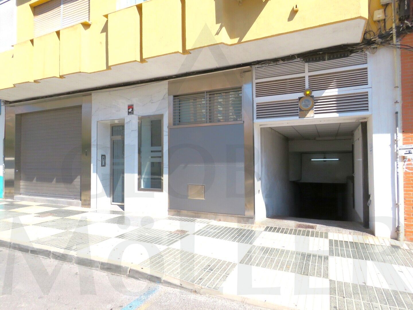 Vista exterior de Garaje en venta en Cartagena