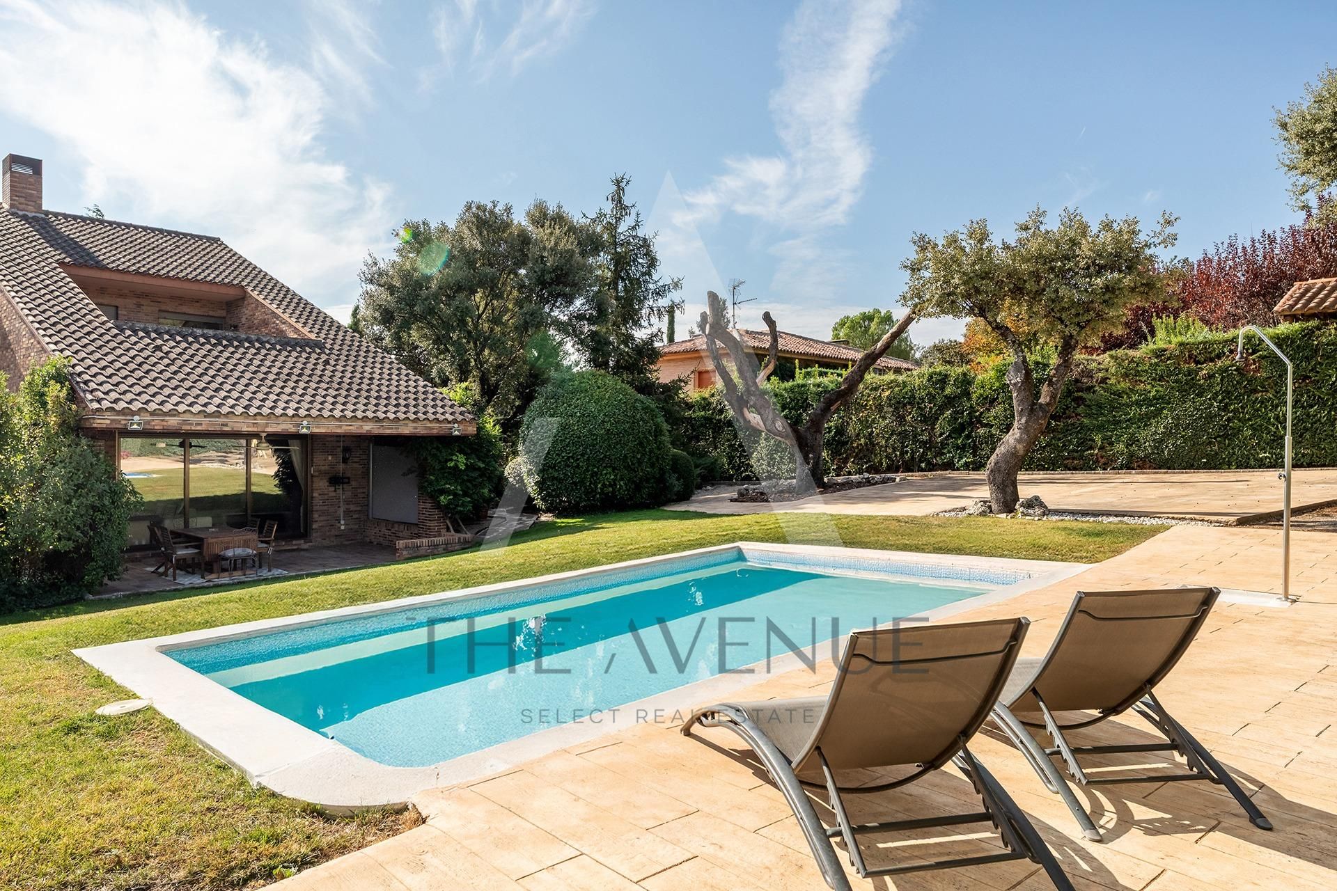 Garden of House or chalet for sale in Las Rozas de Madrid  with Air Conditioner, Private garden and Balcony