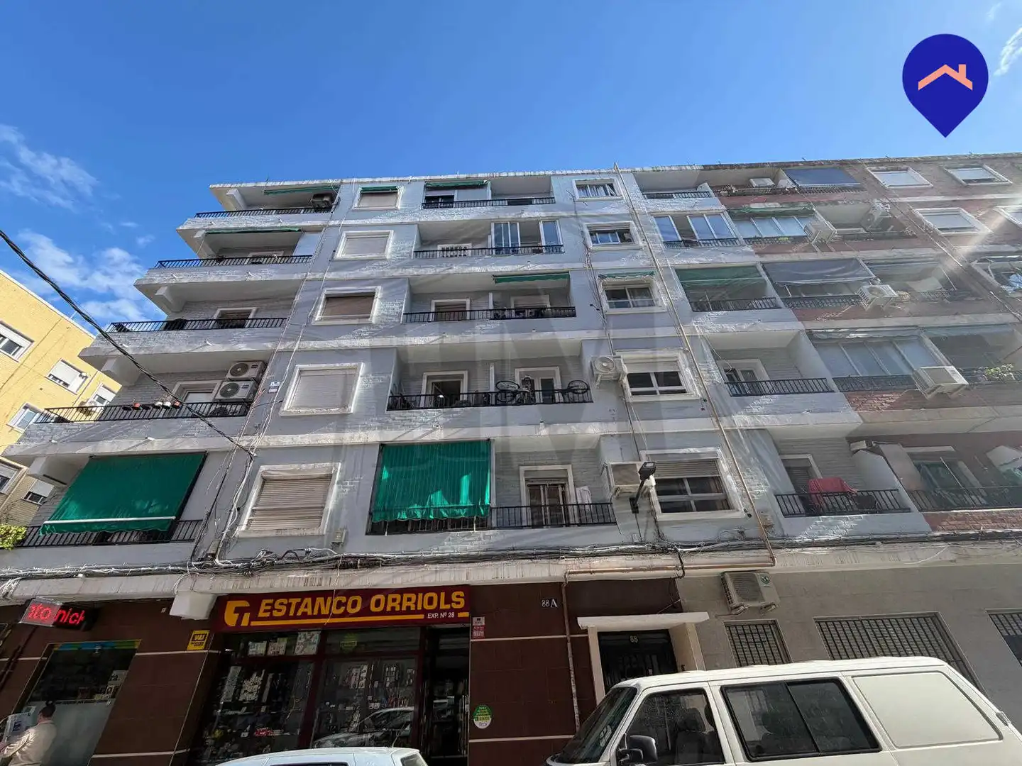 Exterior view of Flat for sale in Valencia  with Terrace and Alarm