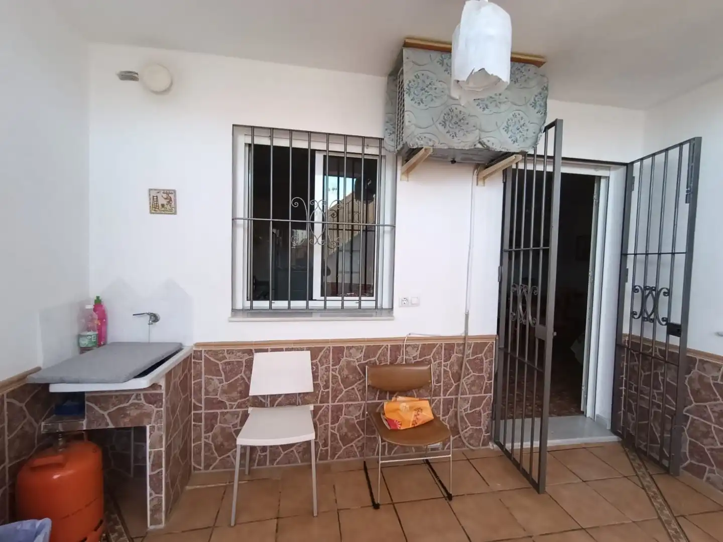 Terraza de Casa o chalet en venta en Castilblanco de los Arroyos con Aire acondicionado