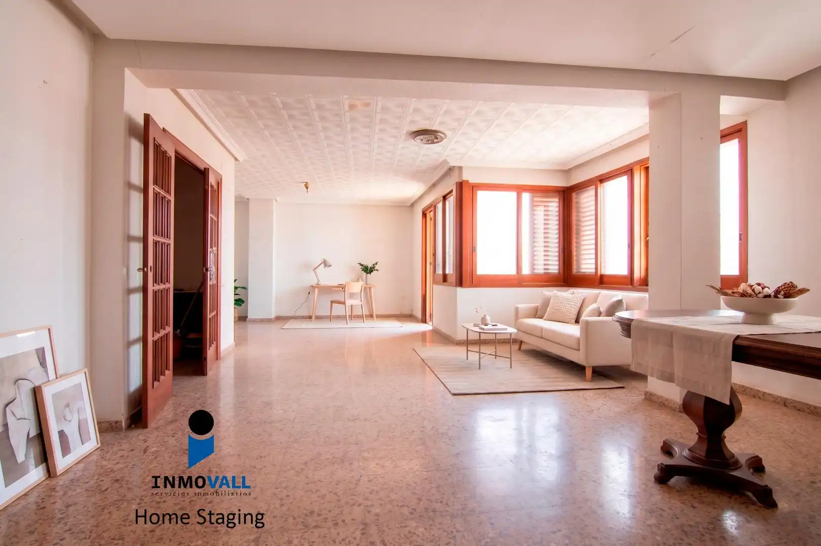 Sala de estar de Piso en venta en La Vall d'Uixó con Balcón