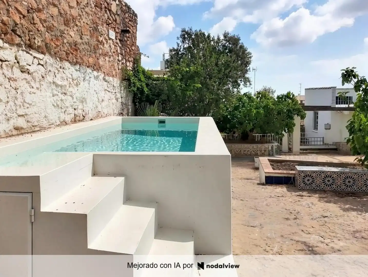 Piscina de Casa o xalet en venda en Sagunto / Sagunt