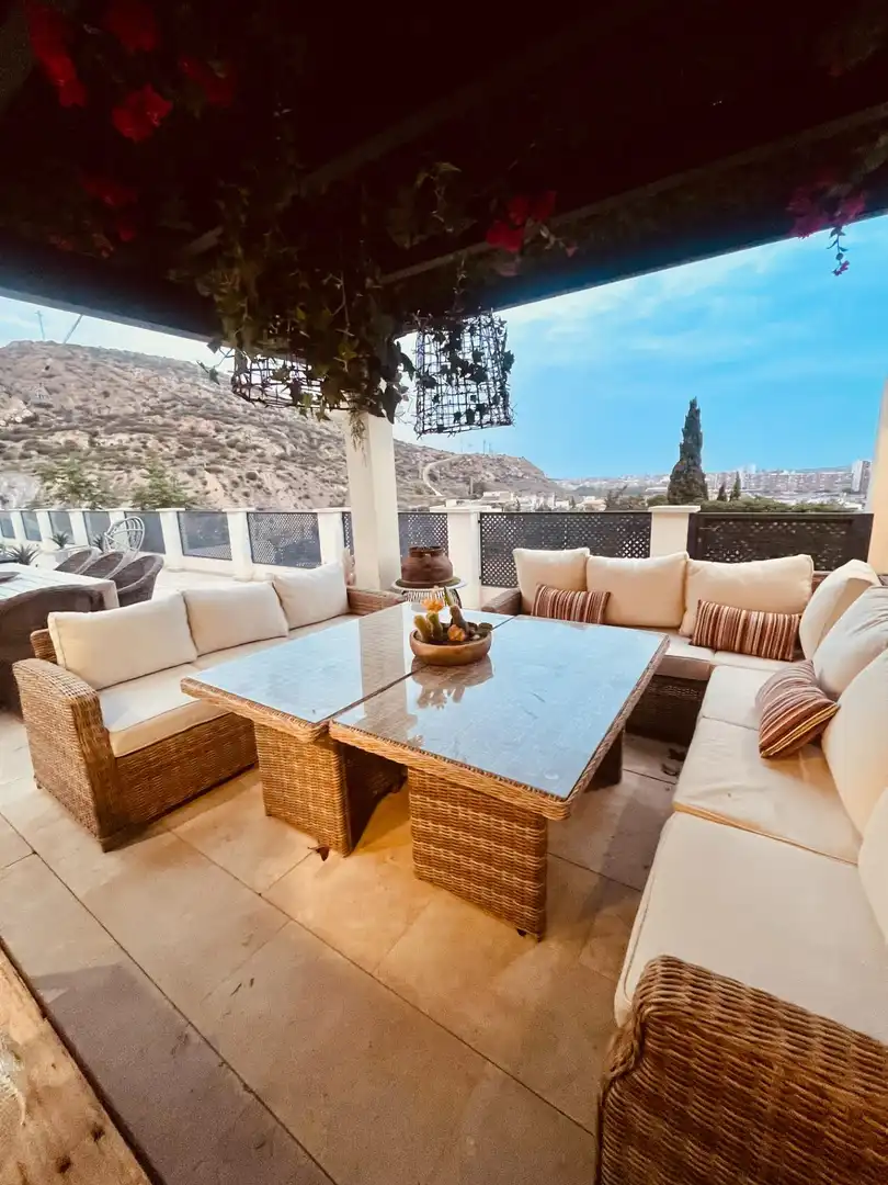 Terraza de Casa o chalet en venta en Cartagena con Aire acondicionado, Terraza y Amueblado