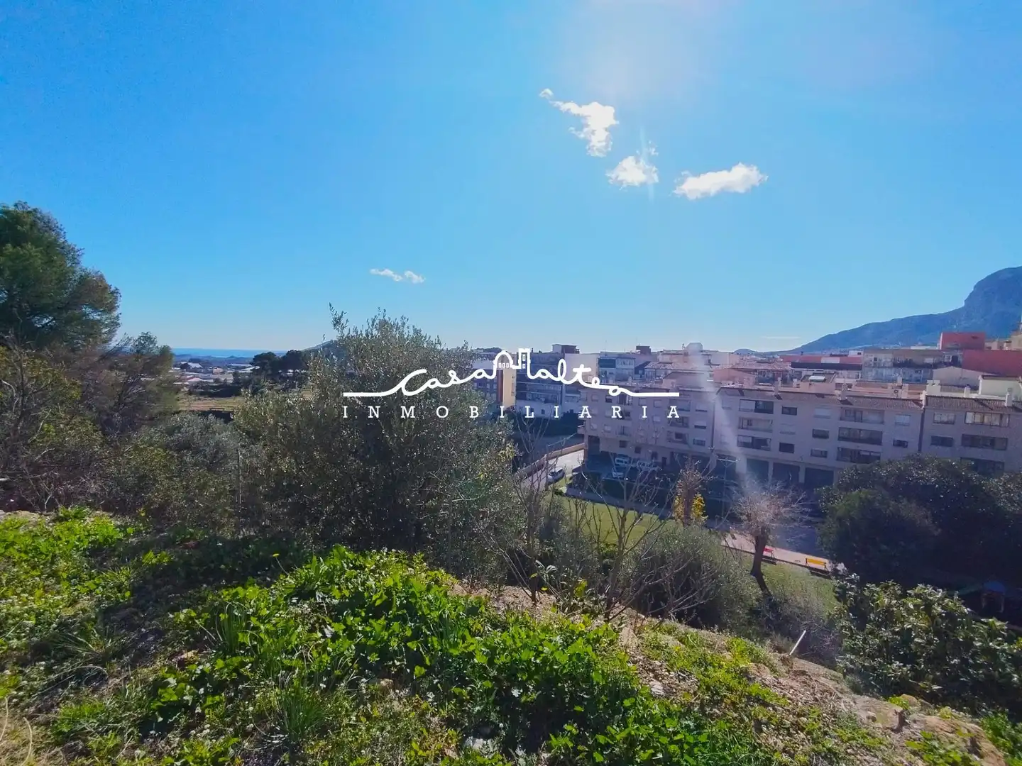 Vista exterior de Casa o xalet en venda en Callosa d'en Sarrià amb Jardí privat