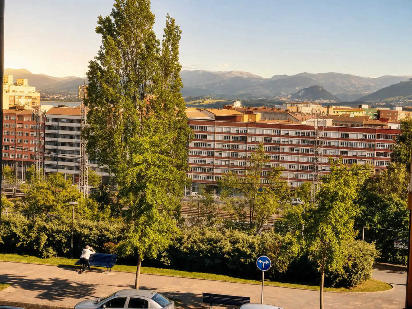 Vista exterior de Piso de alquiler en Santander con Calefacción, Terraza y Horno