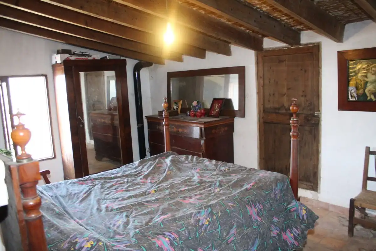 Dormitori de Finca rústica en venda en Fornalutx amb Jardí privat, Terrassa i Traster