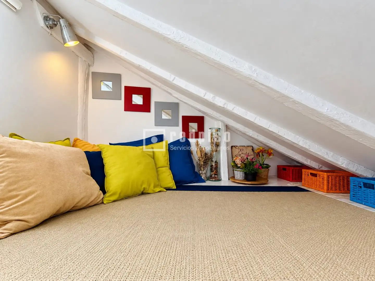 Schlafzimmer von Maisonette zum Verkauf in Madrid mit Klimaanlage, Heizung und Abstellraum