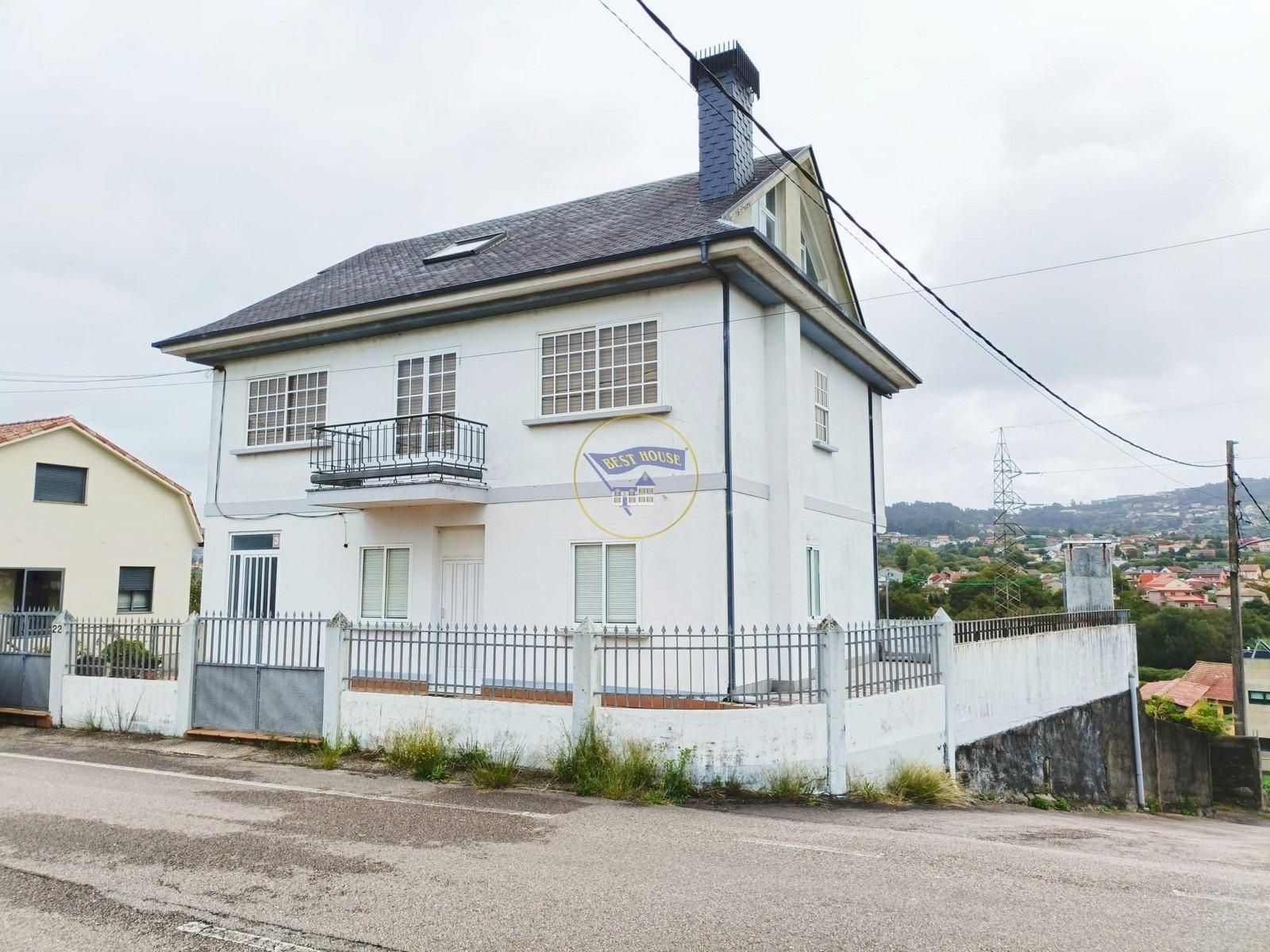 Exterior view of House or chalet for sale in Vigo   with Heating, Private garden and Parquet flooring