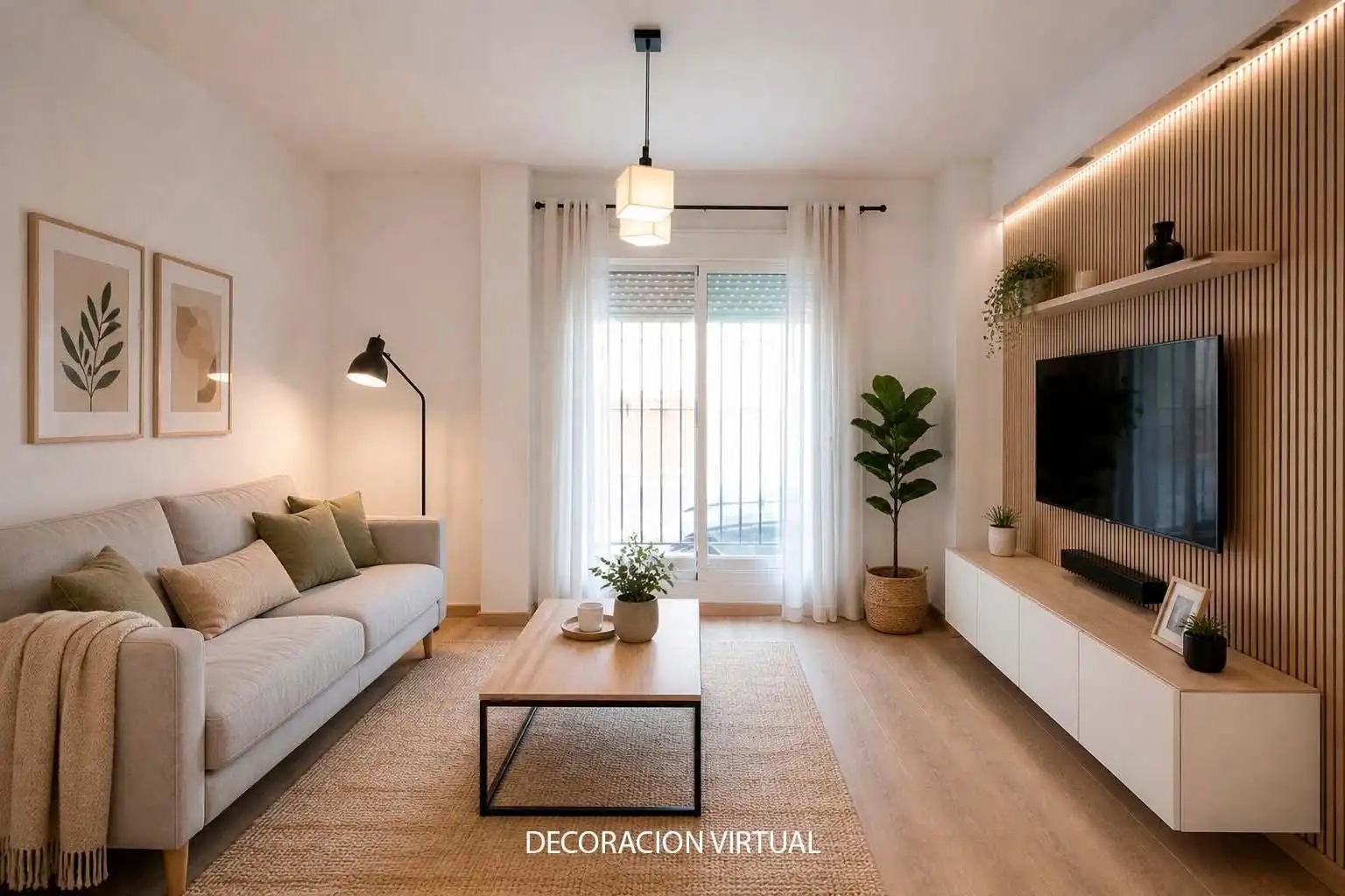 Sala de estar de Piso en venta en Las Gabias con Terraza