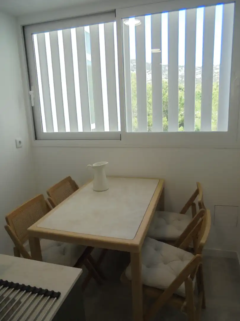 Esszimmer von Wohnungen zur Miete in Oropesa del Mar / Orpesa mit Terrasse, Möbliert und Ofen