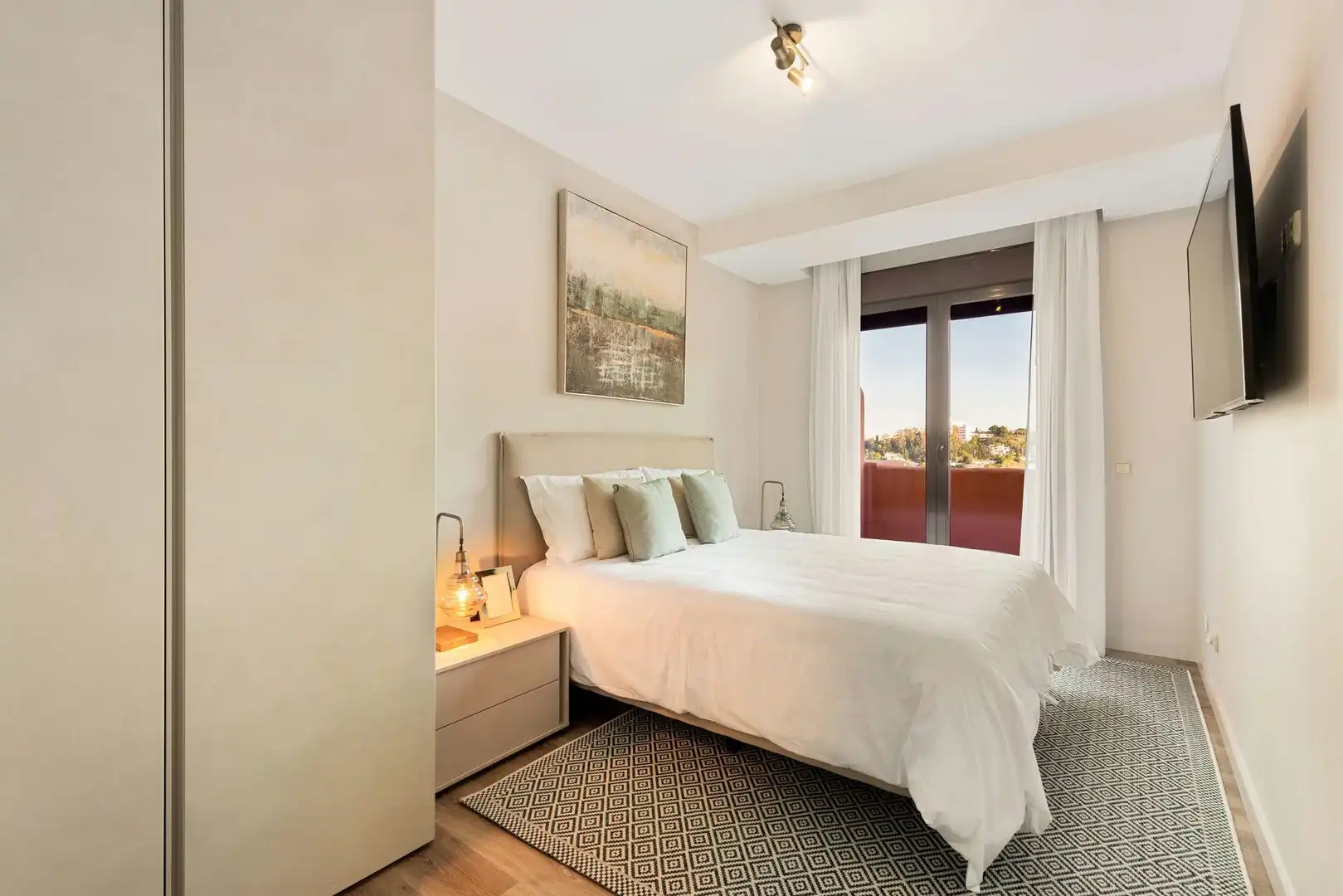 Dormitori de Apartament en venda en Benahavís amb Piscina comunitària