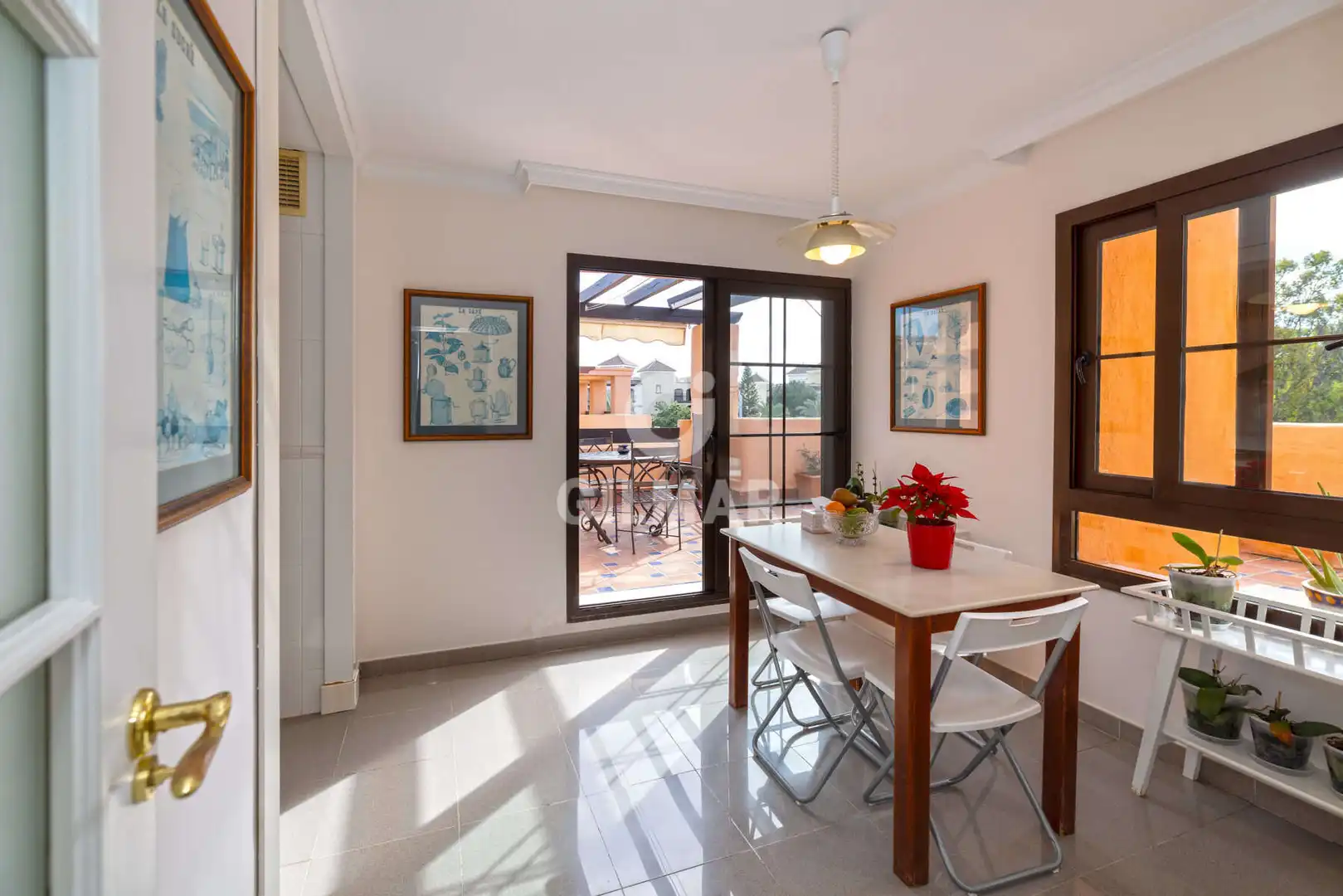 Dining room of Duplexes for sale in Estepona  with Heating, Private garden and Storage room
