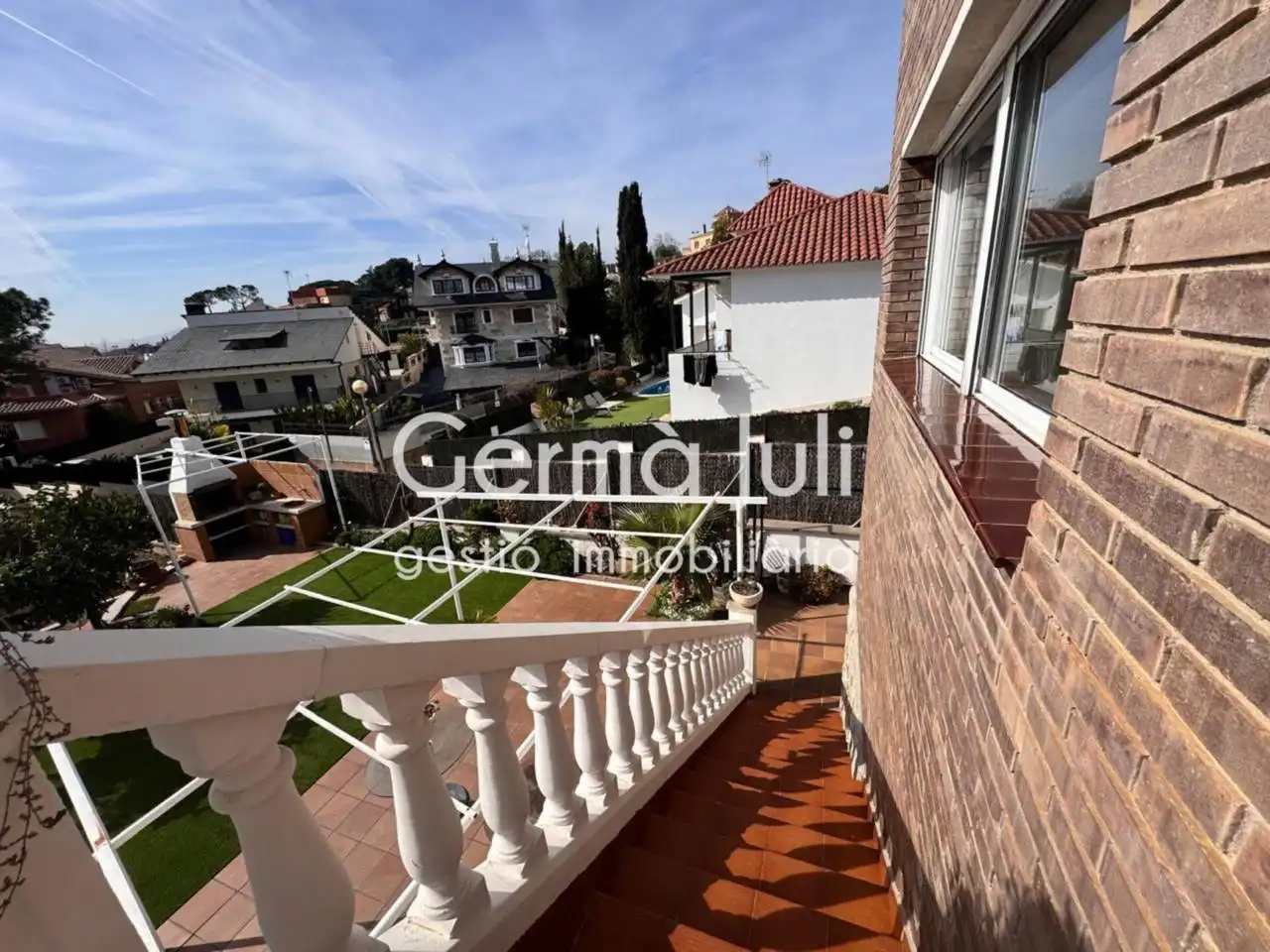 Exterior view of Houses for sale in Badalona  with Heating, Private garden and Terrace