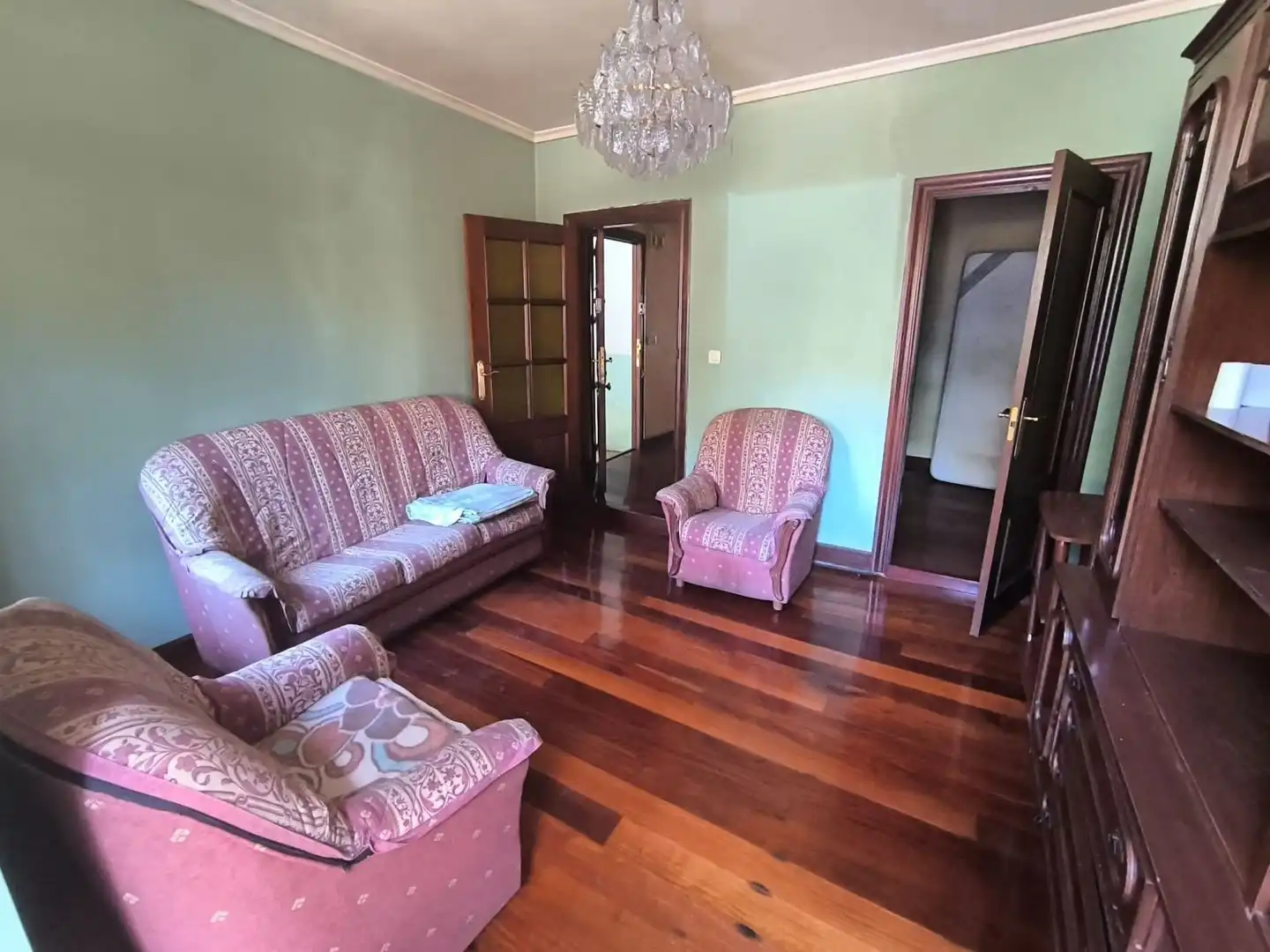 Sala de estar de Piso en venta en Limpias con Terraza