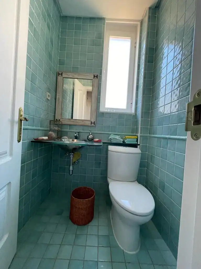 Bany de Casa o xalet de lloguer en Torrelodones amb Calefacció, Jardí privat i Terrassa