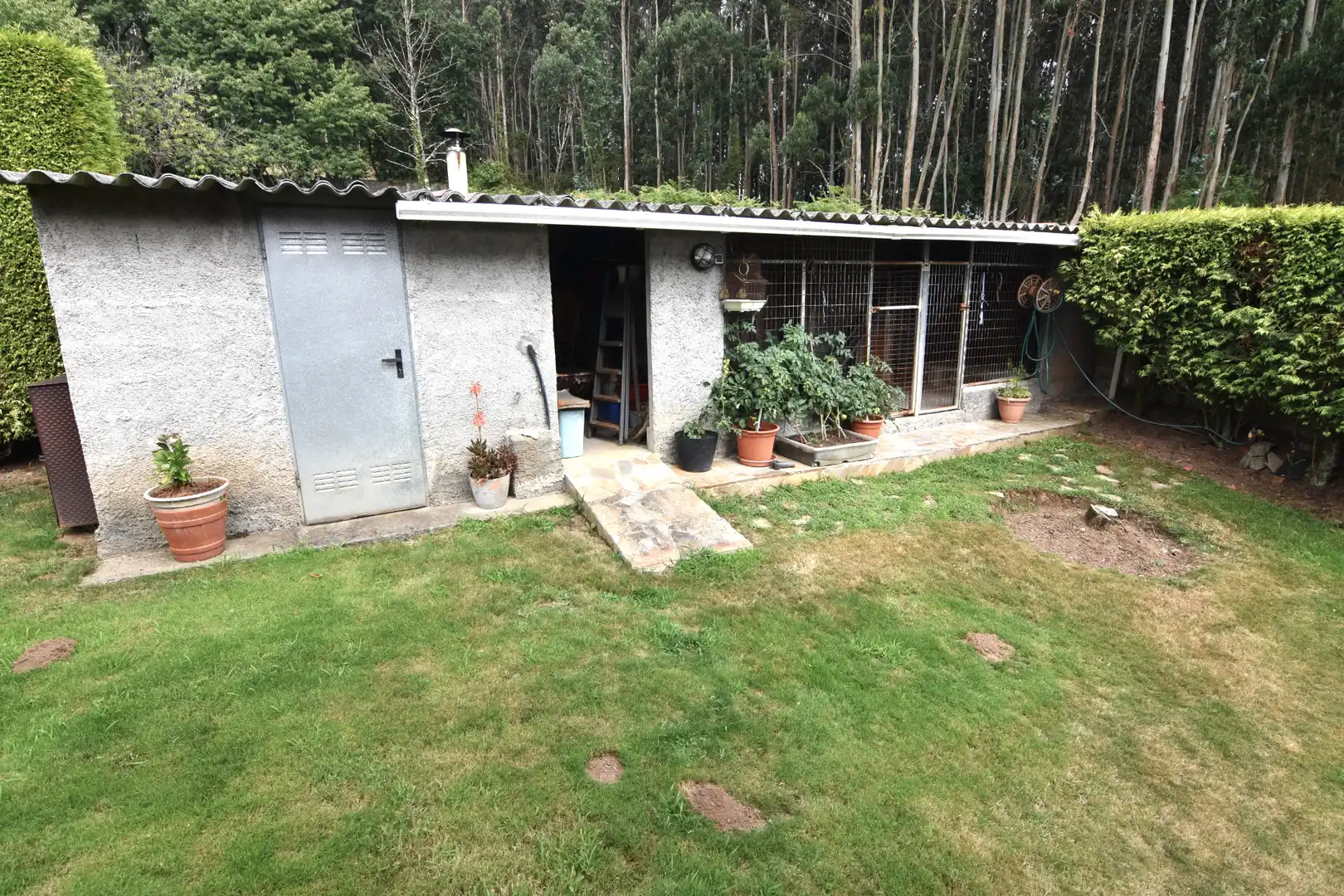 Jardín de Casa o chalet en venta en Oleiros con Calefacción, Jardín privado y Parquet