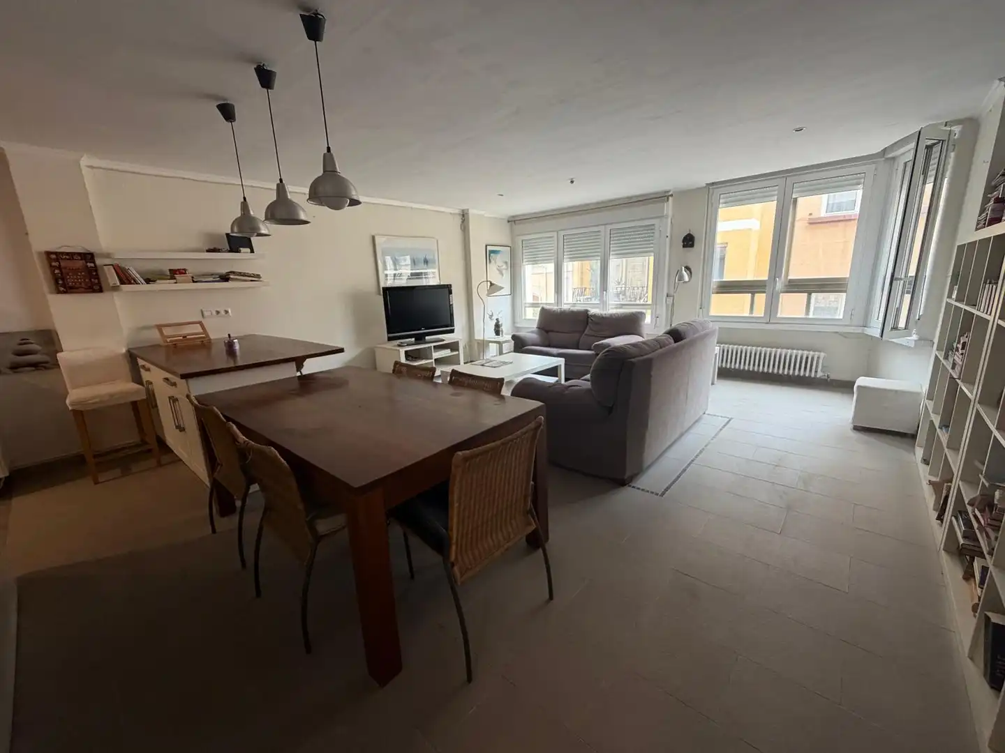 Sala de estar de Piso en venta en Dénia con Aire acondicionado y Calefacción