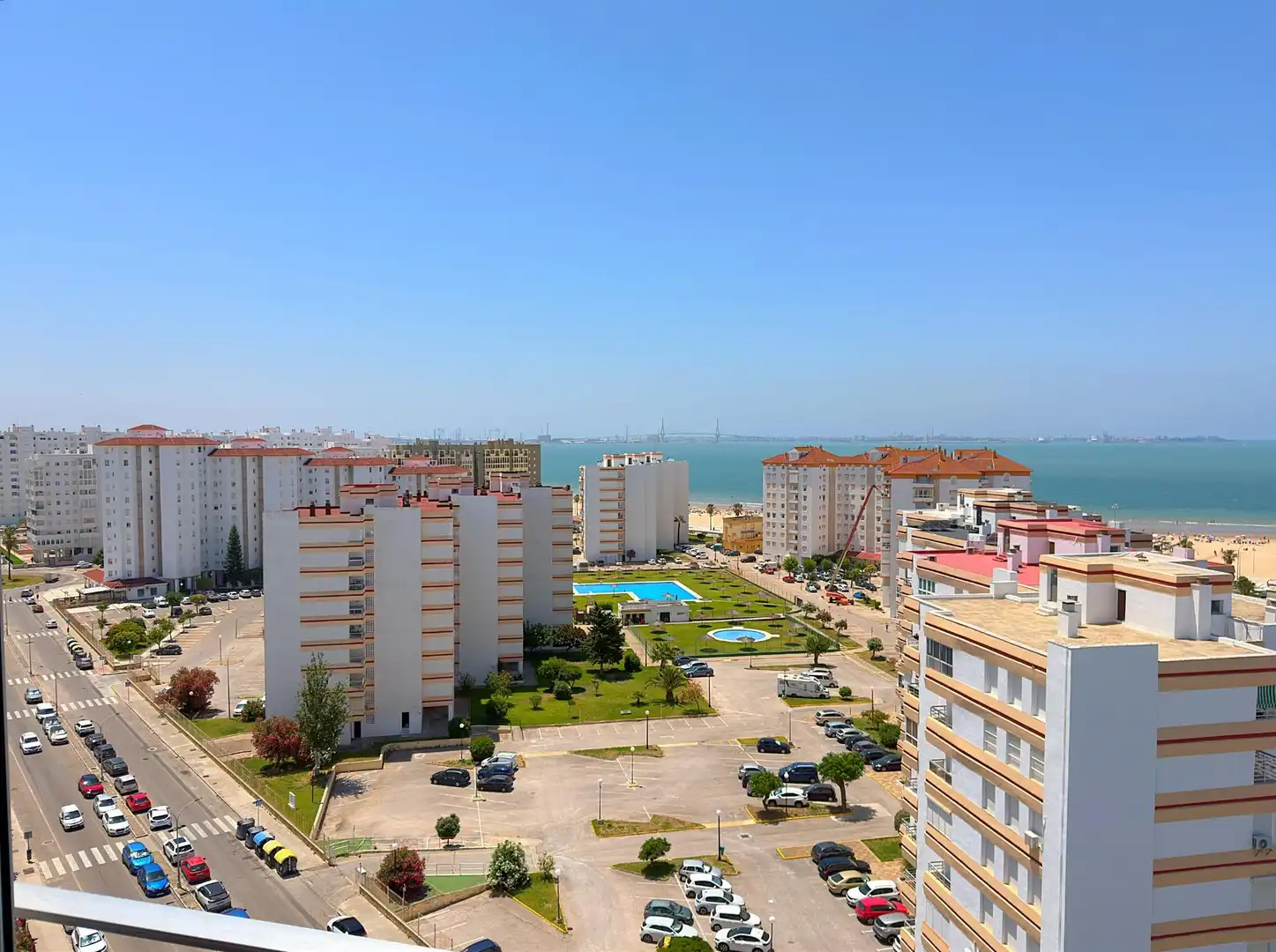 Schlafzimmer von Wohnungen zum Verkauf in El Puerto de Santa María mit Klimaanlage, Privatgarten und Alarm