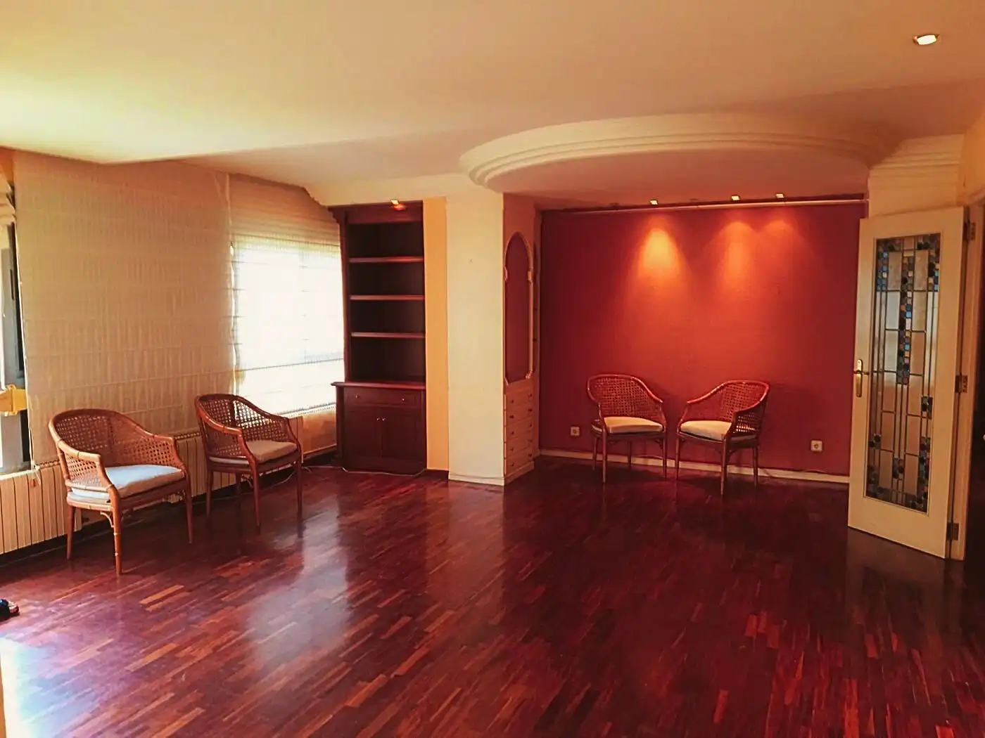 Sala de estar de Piso en venta en Elche / Elx con Calefacción, Jardín privado y Parquet
