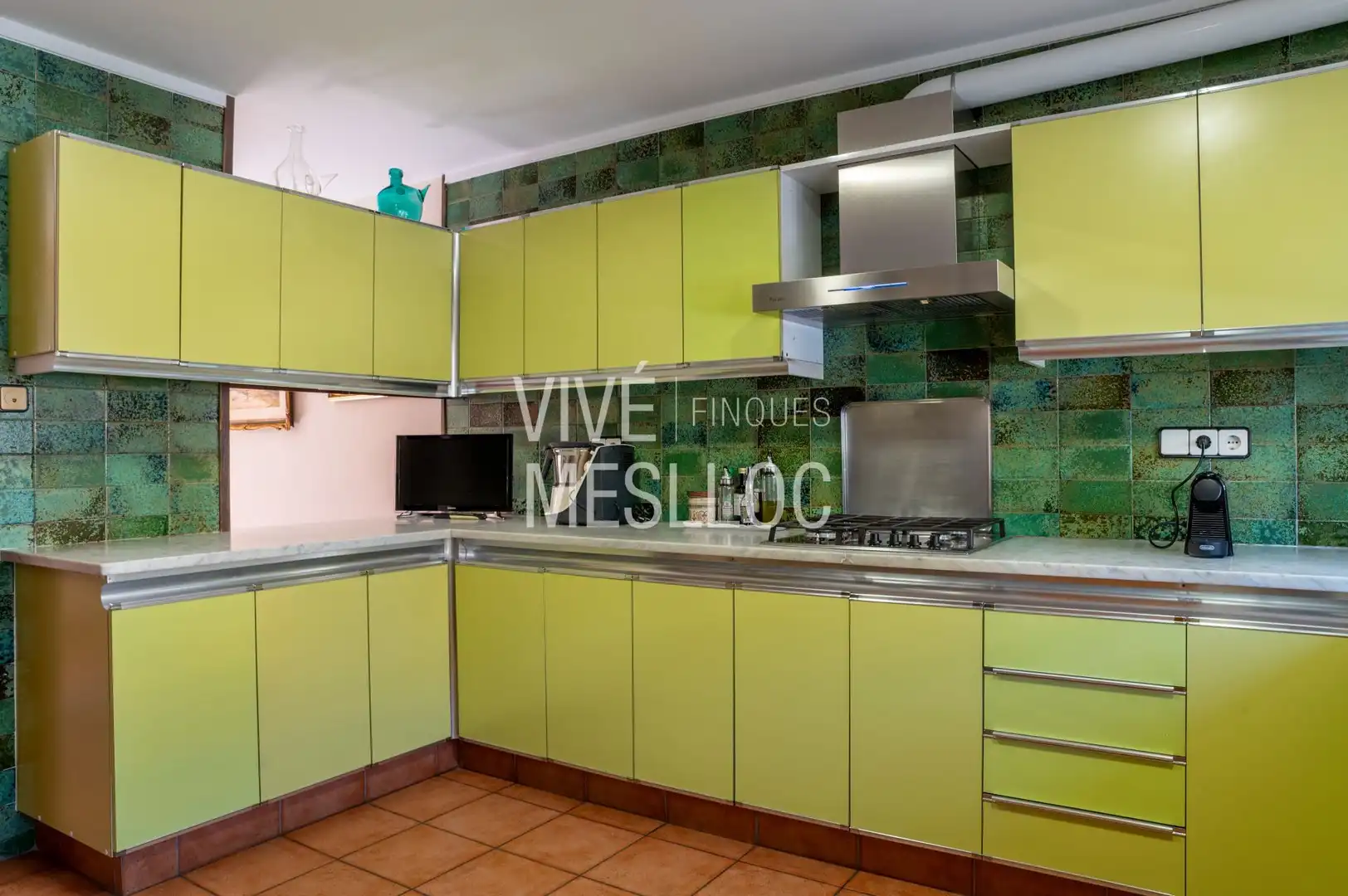 Cocina de Casa o chalet en venta en El Masnou con Aire acondicionado, Calefacción y Jardín privado
