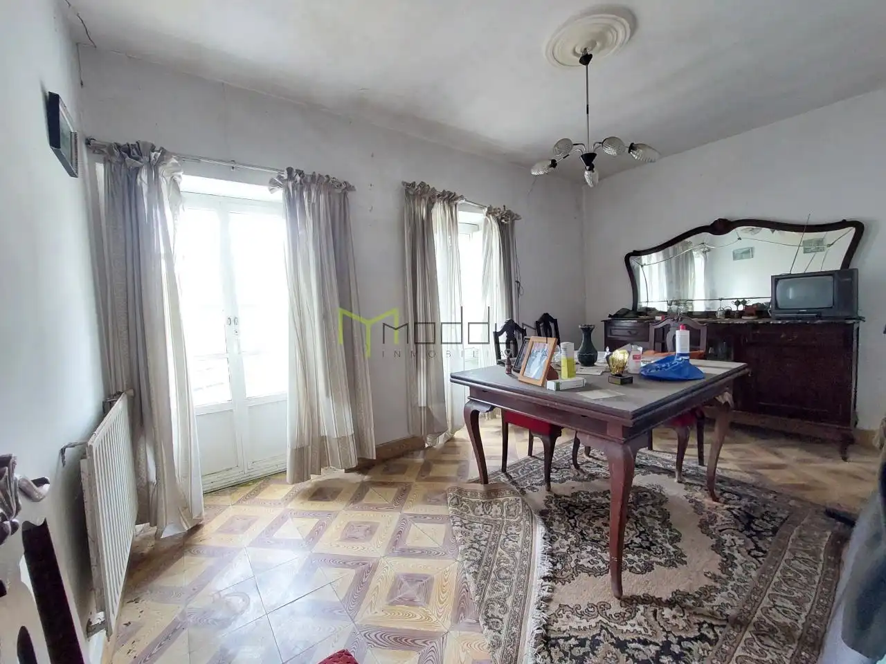 Comedor de Casa o chalet en venta en Santiago de Compostela  con Calefacción y Jardín privado