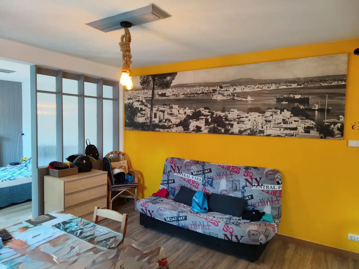 Sala de estar de Piso en venta en  Palma de Mallorca con Aire acondicionado, Calefacción y Parquet