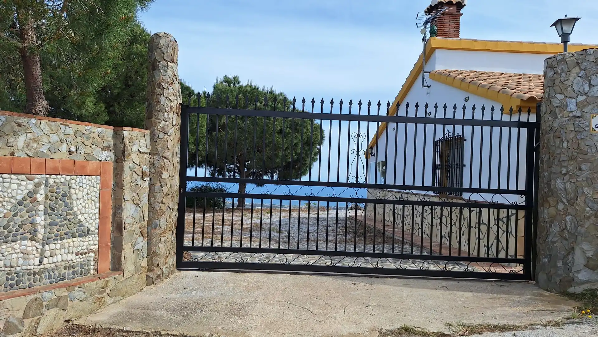 Garten von Country house zur Miete in Vélez-Málaga mit Privatgarten, Terrasse und Schwimmbad