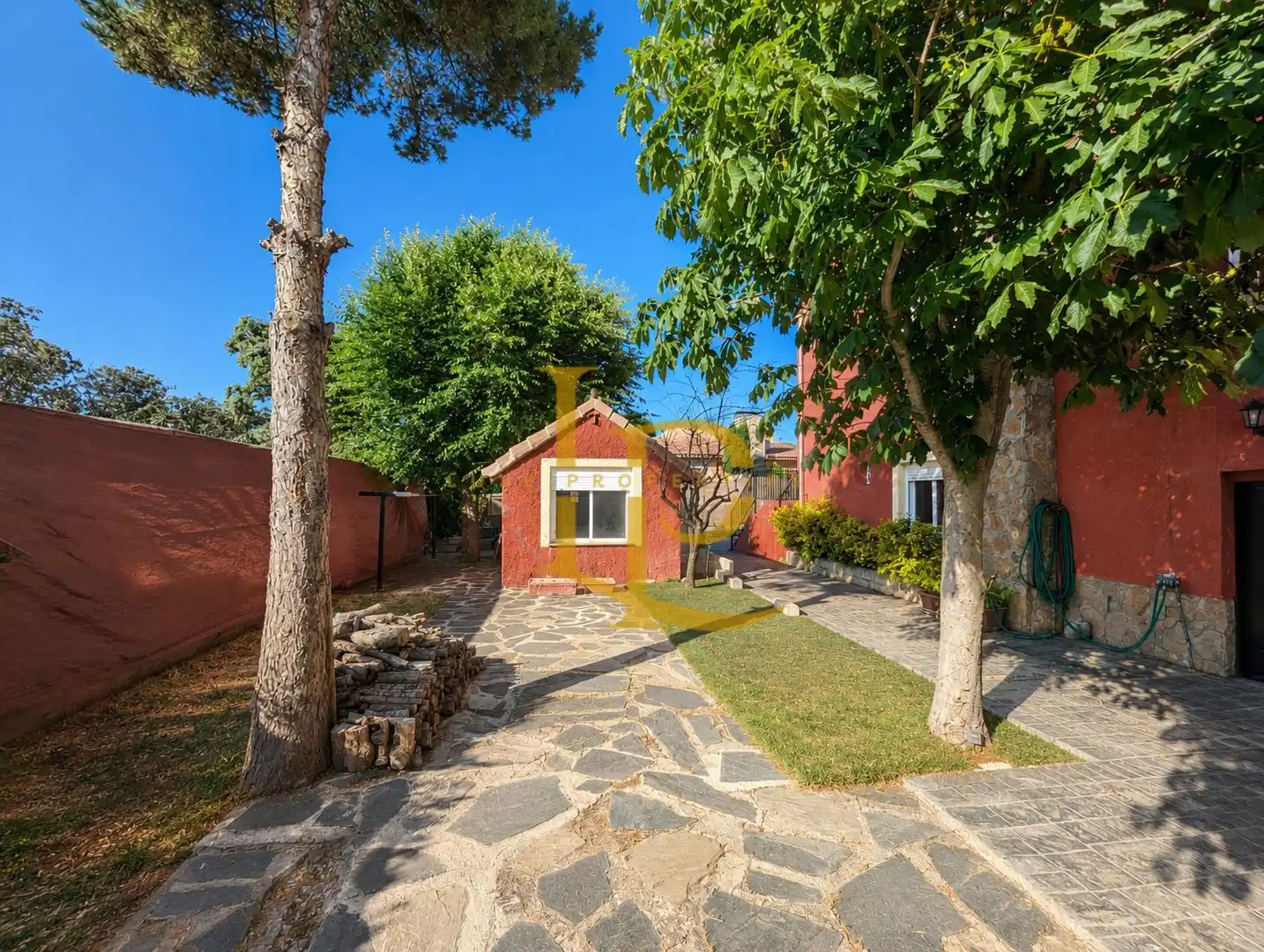 Jardín de Casa o chalet en venta en El Casar con Aire acondicionado, Jardín privado y Terraza