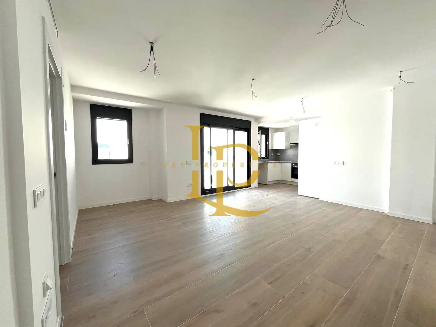 Sala de estar de Ático en venta en Terrassa con Aire acondicionado, Calefacción y Parquet
