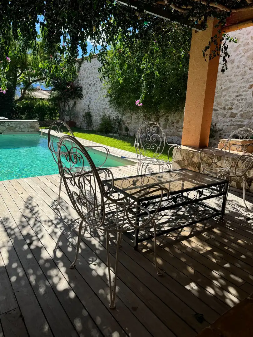 Terraza de Finca rústica en venta en Benimeli con Aire acondicionado, Calefacción y Jardín privado