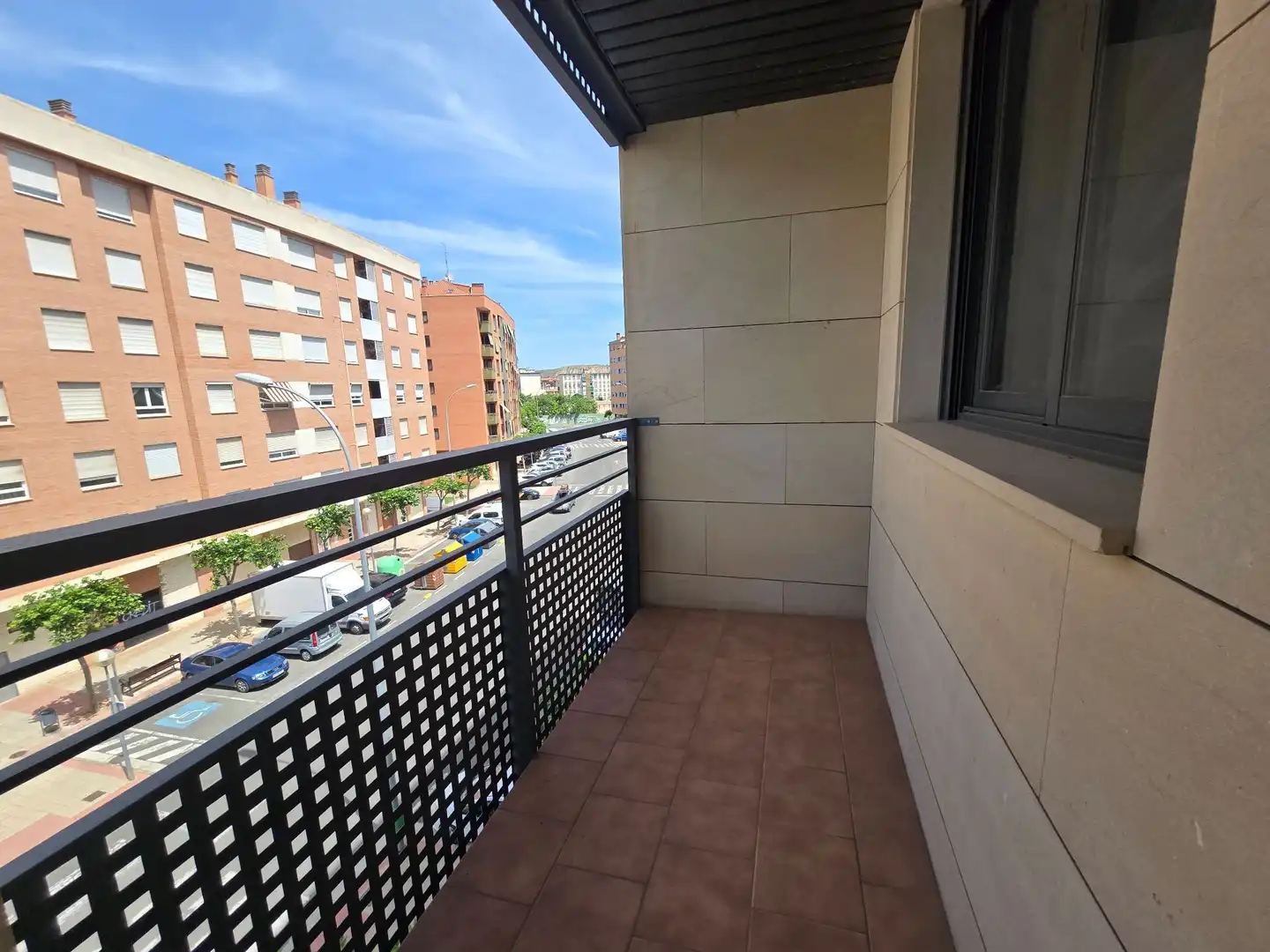 Terraza de Piso de alquiler en  Logroño con Calefacción, Terraza y Trastero