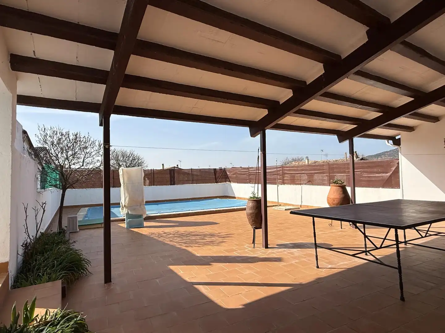 Swimming pool of Houses for sale in Salmerón  with Heating